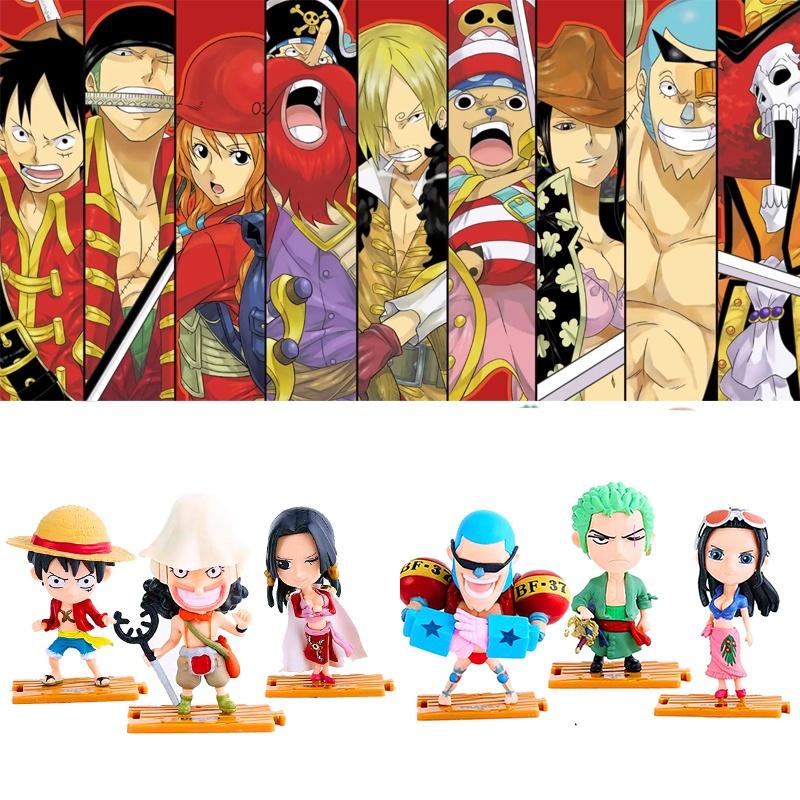 One Piece Mini Figure Collection Perfect For Cake Toppers And Ornament Decorations