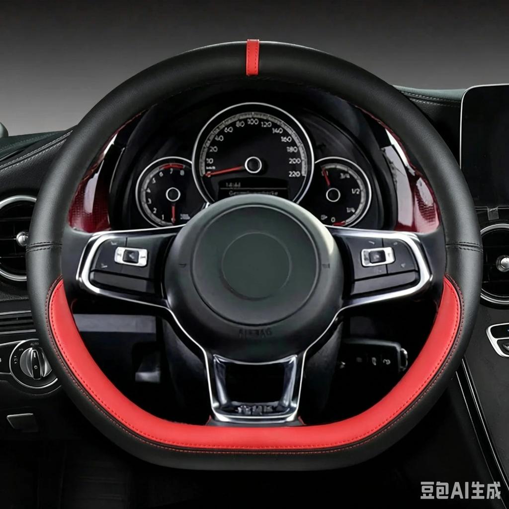 Coprivolante per Auto in Pelle Microfibra per VW Beetle 2012-2016 2018 2019 Su 2013-2016 2017 2018 2020 Accessori Auto