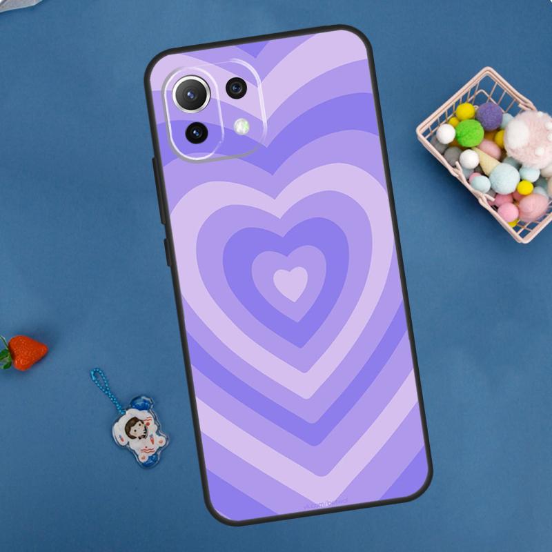 Bunte Herzkreis Liebe Hülle Für Xiaomi 15 Ultra 13 14 11T 12T 13T 14T Pro POCO X7 Pro F5 F6 M6 X3 X5 X6 Pro Hülle
