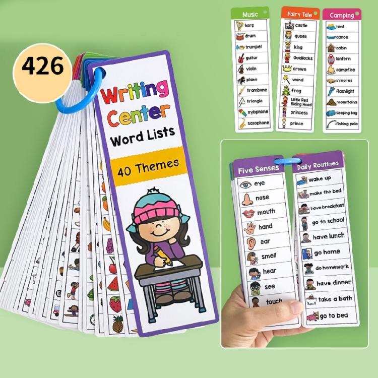 Words Lists Flashcards High Frequency Sight Words Double Sided Vocabulary Flashcards For Students Teachers