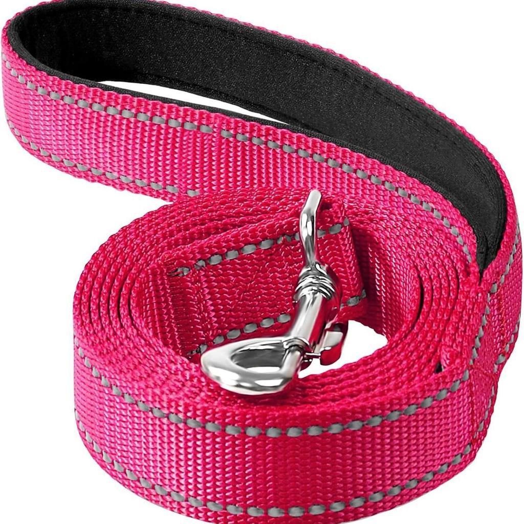 Reflective Dog Training Leash with Hand Protector for Large Breeds