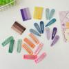 Children'S Gradual Change Of Color Simple Bb Clip Headgear Fashionable Girl One-Word Clip Side Clip Fixed Broken Hair Bangs Hairpin Card