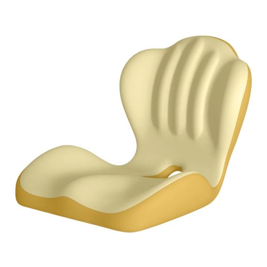 Yousheng Ergonomic Seat Cushion with Back Support, High Density Memory Foam Office Chair Pad with U-Shaped Coccyx Relief, Breathable Car Seat Cushion