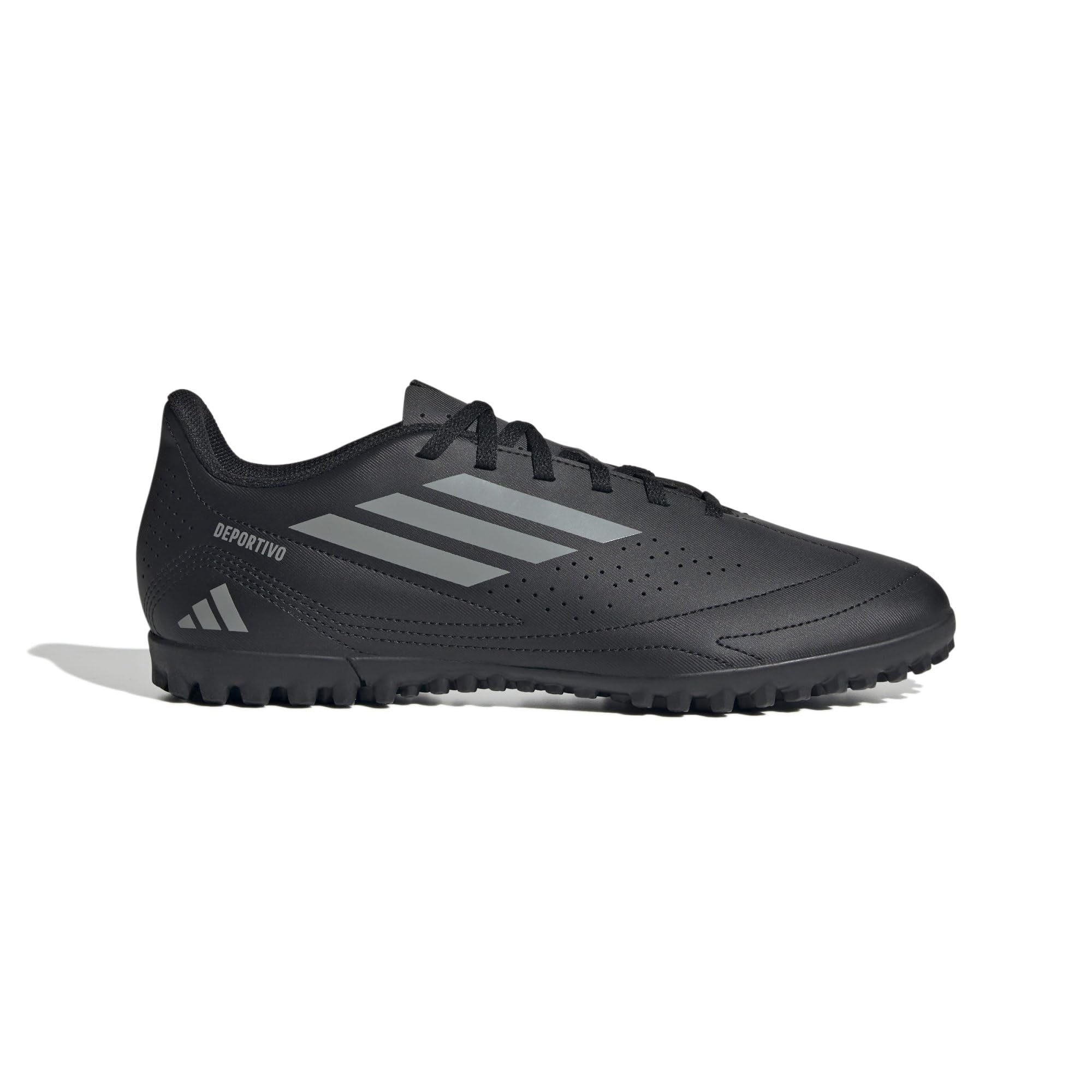 

Adidas Deportivo III TF Futsal Unisex Core Black Size cm Shoes, Adult, NIR30, Black/Grey Three/Core (IF1408), 27.5