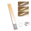 [60 Hours Continuous Lighting] Rechargeable Motion Sensor Light, Ultra-Thin, for Indoor Use, Cabinet Light, Closet, Kitchen