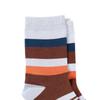 5 Pair-pack Men's Dress Crew Socks Cotton Funny Colorful Stripe Novelty Style Classic Sock for Men