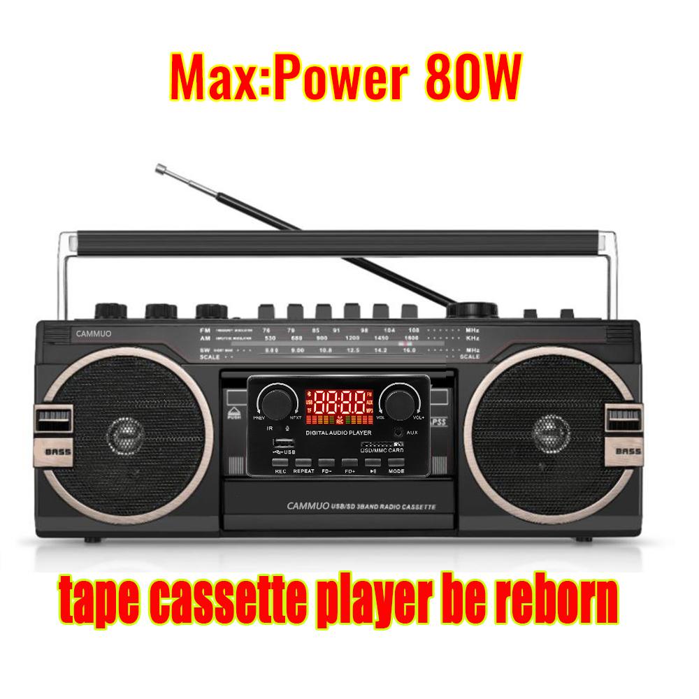 2*40W MP3 WAV Decoder Board Bluetooth 5.0 80W Amplifier Support USB TF FM Radio Mp3 Music Player Speaker Handsfree Car Audio