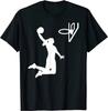 Basketball Girl T-Shirt-Player Basketball-Lover Graphic Tee Short Sleeve