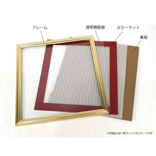 VANJOH EX Shikishi Frame, Gold (Matte Red), 106639, with Stand