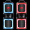 XO F55 Dual 8-inch RGB Karaoke Bluetooth Speaker