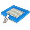 Air Filter + Spark Plug - AIMOONSA - GC160 - 130×112×20 - Honda/Briggs & Stratton - 1 Filter+1 Spark Plug