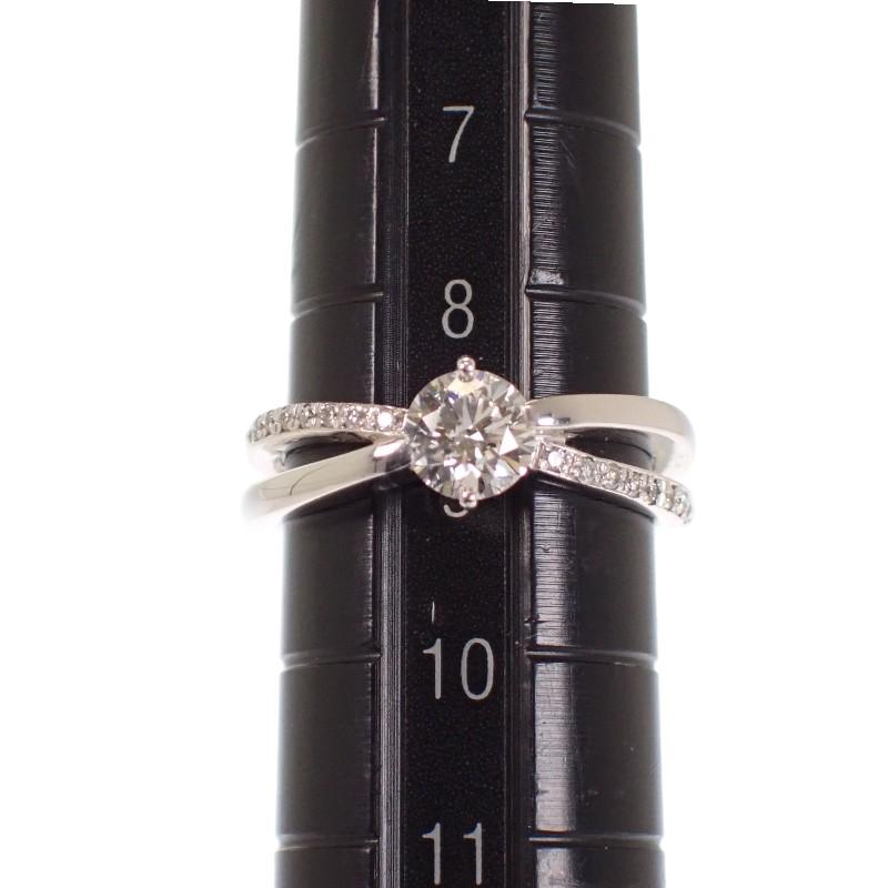 no brand  #9(JP Size) ring Pt900Platinum Women