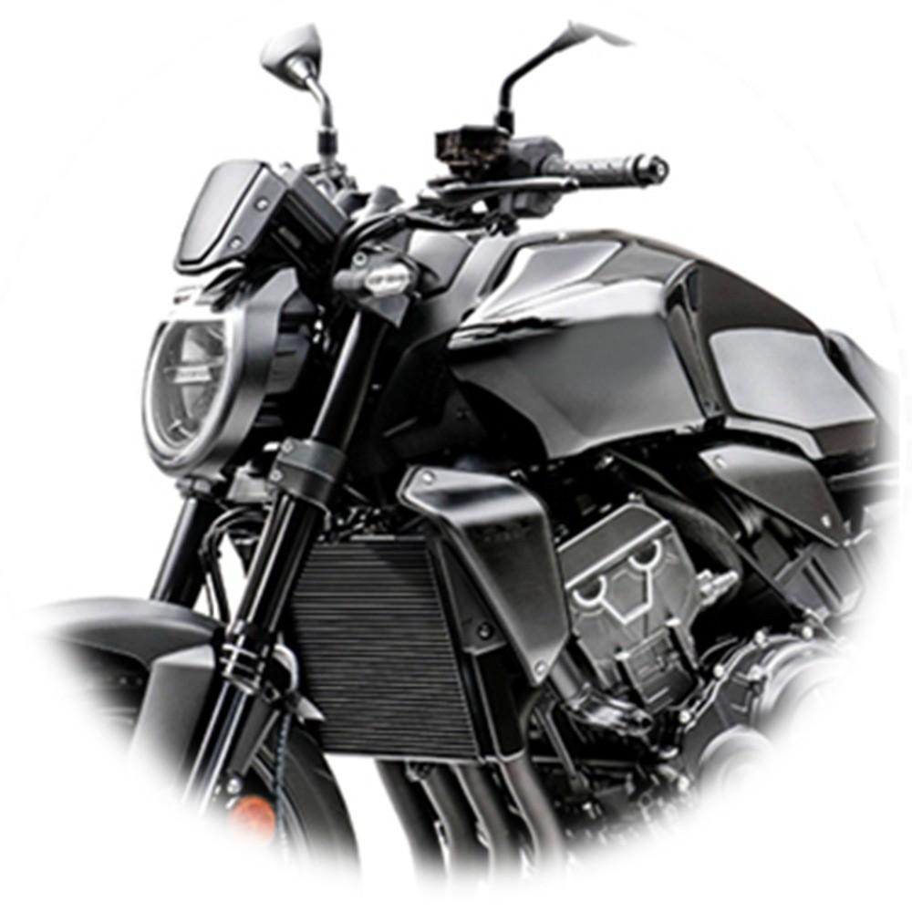 Grey And Functional Transparent Headlight Protection Lens For Cb1000r Honda