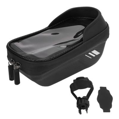 Bike Phone Bag EVA TPU Durable Sun Visor Waterproof Zipper Sensitive Touch Screen Bike Phone Holder