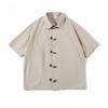 Flip Collar Short Sleeved Polo Shirt Men'S Trendy Brand Summer T-Shirt Korean Version Slim Fit Trend Versatile T-Shirt Top