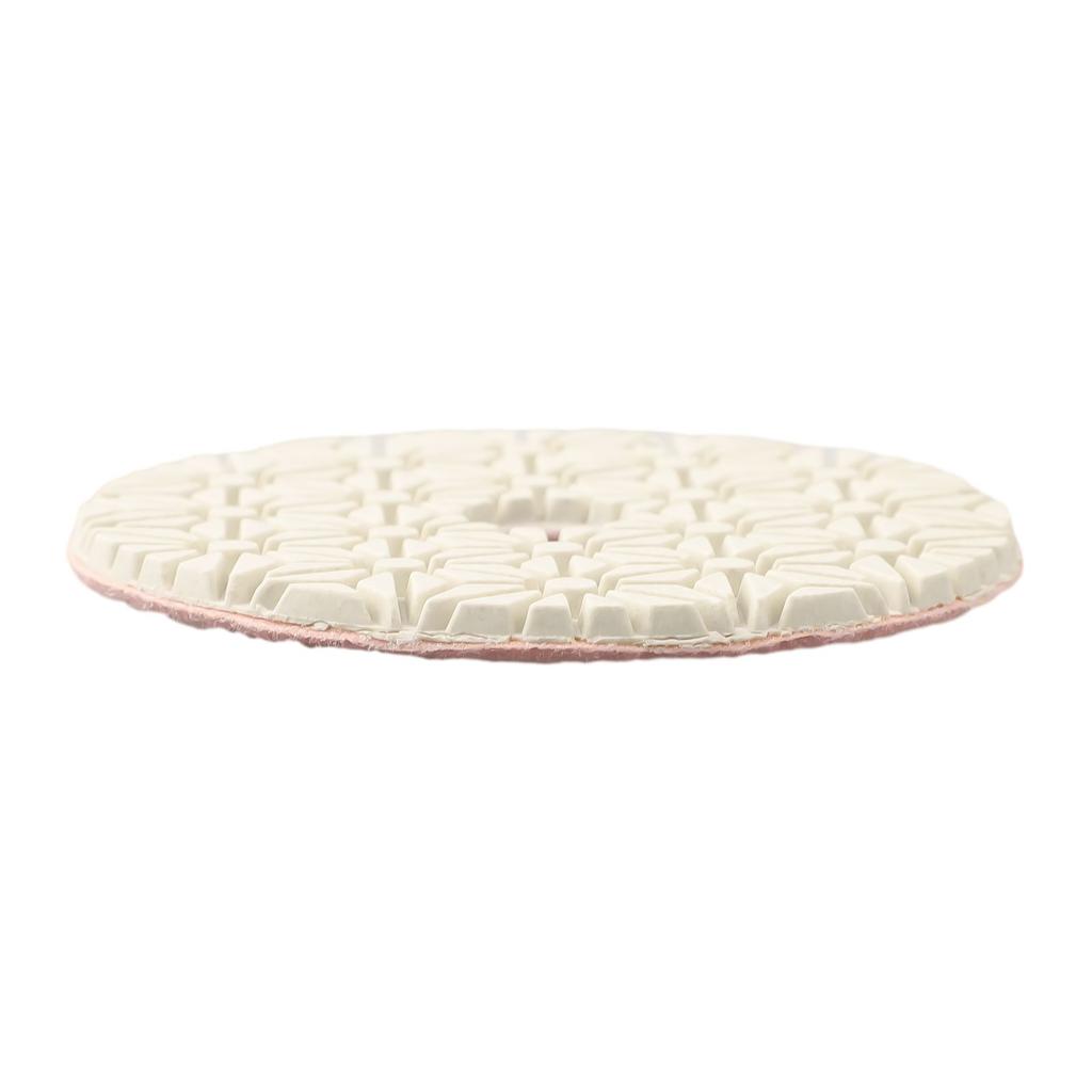 1/5PCS 100mm Dry/wet 3 Step emery sand Polishing for Pads Granite Polishing Tool