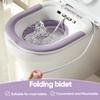 Special Folding Sitz Bath Basin for Pregnant Women & Hemorrhoid Relief Safe Material Home Care Comfort during Pregnancy