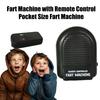 Macchina per scoreggiare con telecomando, portatile, divertente, simulata, suono di scoreggia, scatola per scoreggiare, giocattolo scherzoso, accessorio ingannevole, bambini, adulti, regalo scherzoso