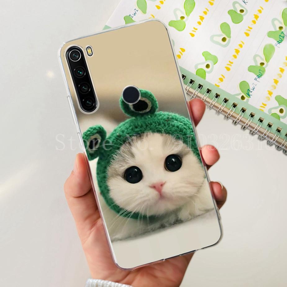For Xiaomi Redmi Note 8 Case Redmi Note 8T Clear Silicone Soft Slim Phone Case For Xiaomi Redmi Note 8 Pro Note8 Back Cover Capa