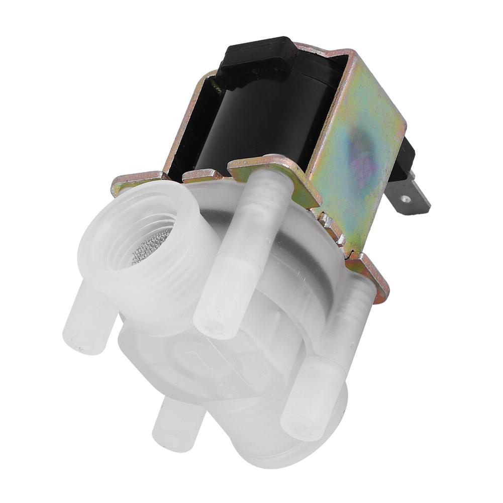 G1 4 Inch NC Plastic Solenoid Valve Normally Closed Water Inlet Valve AC 220V