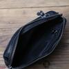 Genuine Leather Men's Mobile Phone Waist Bag Top Layer Cowhide Multifunctional Coin Card Holder  6.7 Inch Mobile Phone Bag NZPJ