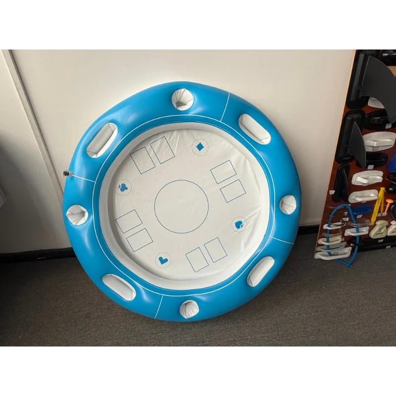 Inflatable Water Chess and Card Table Game Floating Row Fun Swimming Pool Party Summer Outdoor Activities