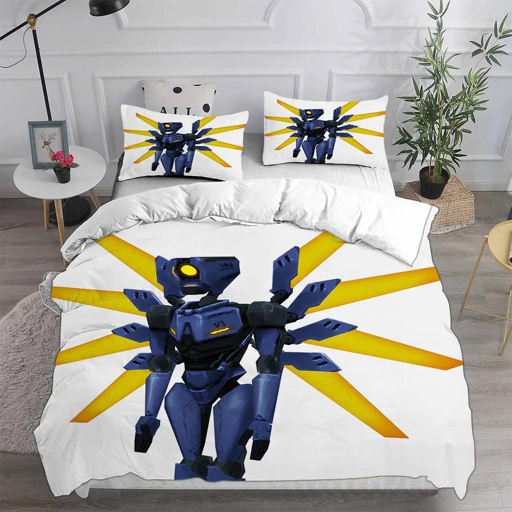 Game Ultrakill Bedding Sets Comforter Quilt Bed Cover Duvet Cover Pillow Case Eu Single Us Twin 2-3 Pieces Sets Kids Adult Size