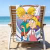 Custom Name Beach Towel Arnold Adventure Awaits Beach Towel, Soft Microfiber, Gift for Her/Him, Birthday, for Pool, Beach, Travel, Fan gifts