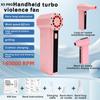 Air Blower 140000RPM Turbo Jet Fan Brushless Motor Handheld Duct Fan 62M/S Portable Type-C Charging with Power Display Ventilado