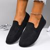 Fashion Fashionable and Breathable Summer Mesh Lightweight Mother Shoes Slip on Flat Casual Non Slip Sports Vulcanized Shoes for Women