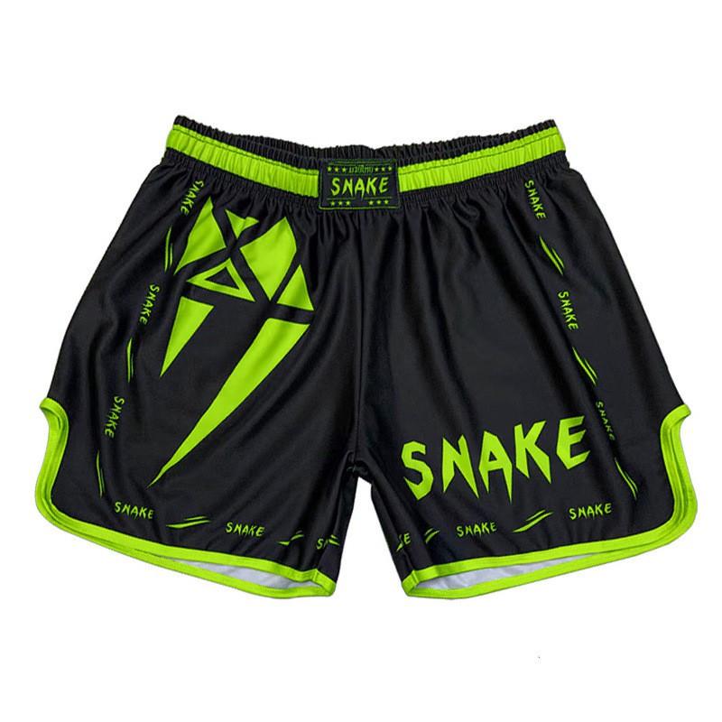 Shorts d'entraînement MMA Boxe Muay Thai Hommes Femmes Léger Séchage Rapide Pantalon de Combat Sportif