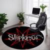 1PC Slipknot Band Logo Office Round Rug, Non-slip, Soft and Durable Office Rug for Interior Decoration, Perfect for Office Yy250915077