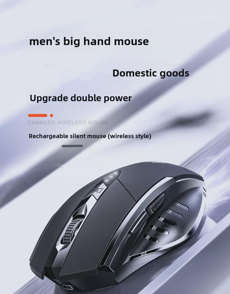 Rechargeable Bluetooth Wireless Mouse - Silent, Universal, Business & Gaming PM6
