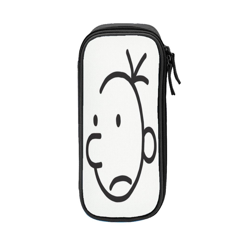 Estuche de Gran Capacidad Merchandising de Diario de Greg Estuche Doble Capa Bolígrafo Bolsa de Maquillaje para Mujer Regalo de Cumpleaños