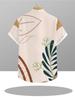 Men's Fashionable Casual Round-neck Short-sleeve Shirt, Affordable, Beach Style, Suitable for Outdoor Leisure and Sports Wear