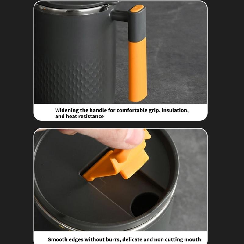 Convenient Insulated Drinkware Easy Carry Stainless Steel Mug for Hot Beverages Coffee Drinking Cup for Everyday Use