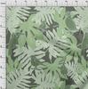 oneOone Cotton Flex Light Green Fabric Tropical Birds With Leaves Fabric For Sewing Printed Craft Fabric By The Yard 40 Inch