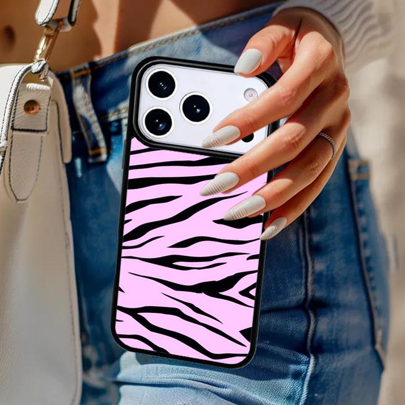 Animal Pattern Zebra Phone Case For iPhone 17 Air 14 15 13 12 Max Cover For Apple 14 15 16 16e 11 Pro Max Plus Coque
