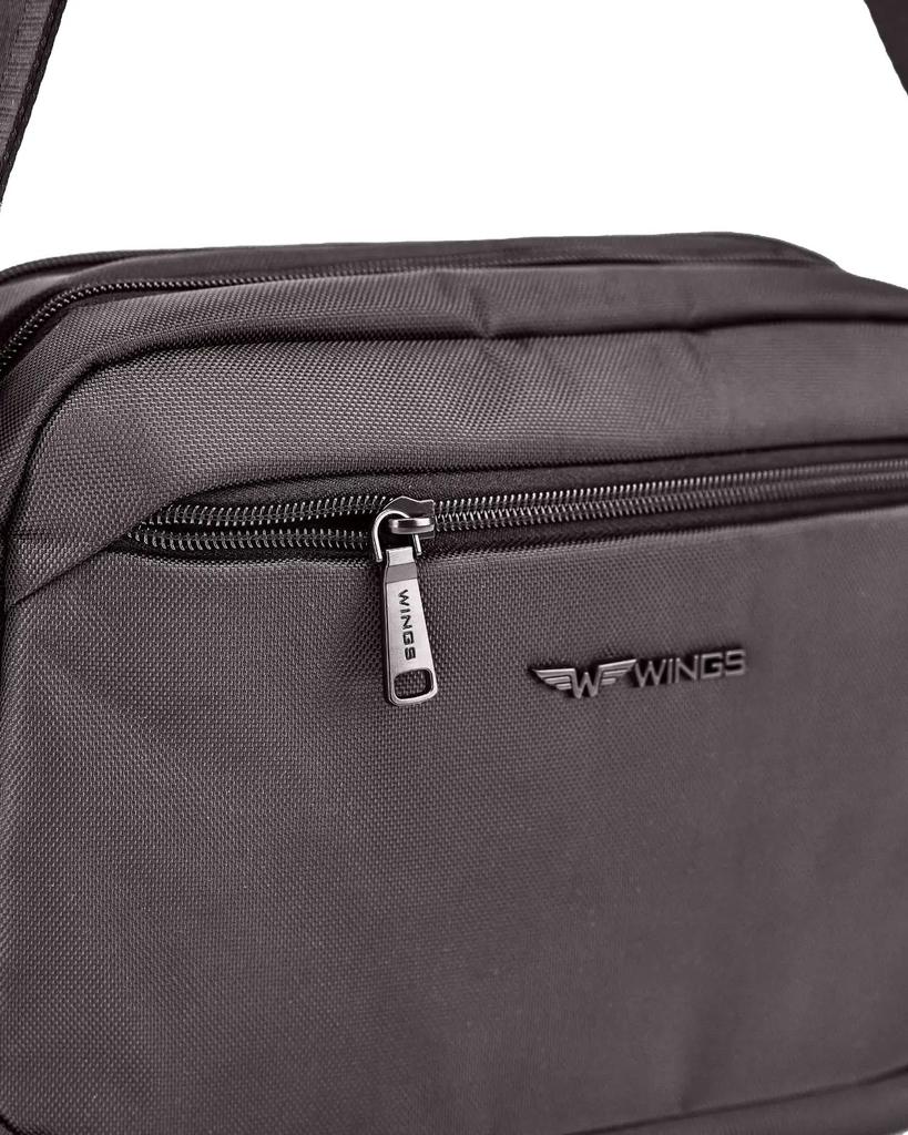 Brant Wings Men' Shoulder Bag Black