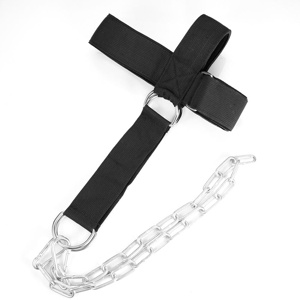 Adjustable Neck Harness for Neck Exerciser Neck Workout with Wide Padded Strap