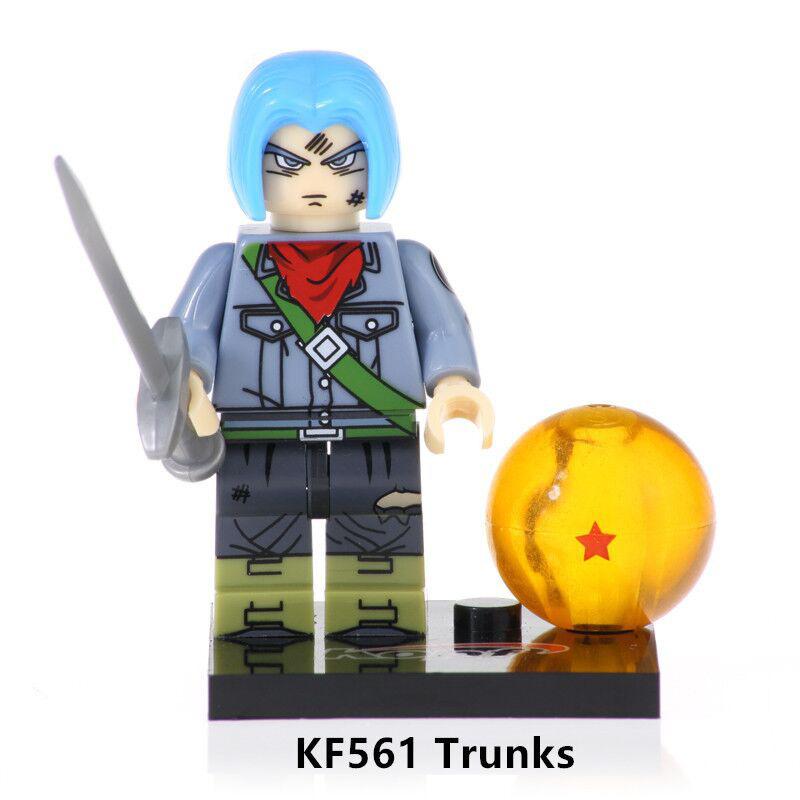 Dragon Ball Doll Building Block Villain Small Particle Splicing Doll Single Toy Bag