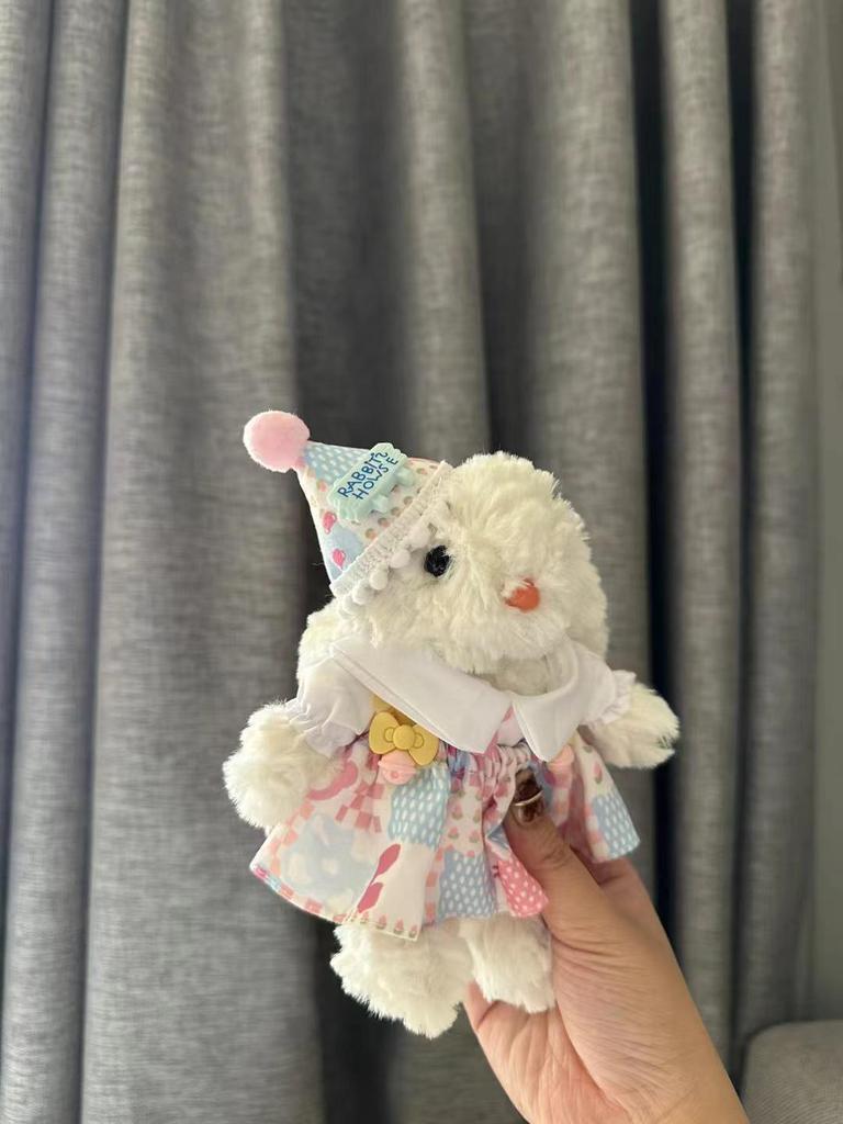 Bonnie Bunny Plush Keychain: Cute Girl Doll Bag Charm & Bestie Birthday Gift
