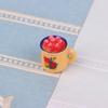 5Pcs Dollhouse Miniature Food Play Scene Decoration Mini Cup Cake Enamel Basin Doll Accessories Toy