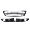 For Volkswagen VW Touran 2007 2008 2009 2010 Auto Front Bumper Fog Light Cover Medium Mesh Fence Fog Lamp Grille Car Accessories