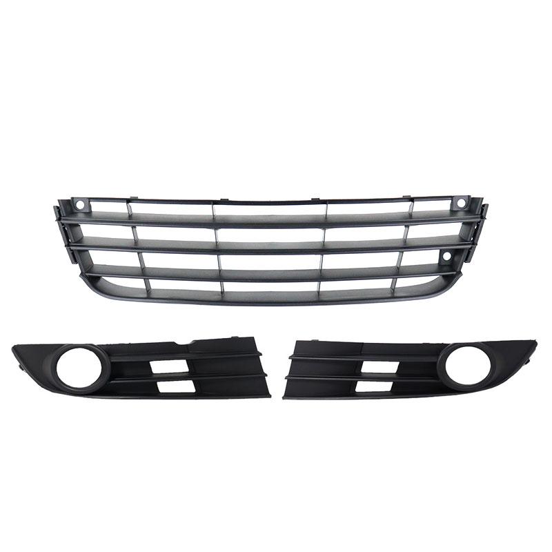 For Volkswagen VW Touran 2007 2008 2009 2010 Auto Front Bumper Fog Light Cover Medium Mesh Fence Fog Lamp Grille Car Accessories
