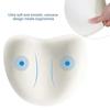 Polyurethane Foam With Suction Cup Bathtub Pillow Waterproof HeartShape Bathtub Massage Pillow Cervical Spine Pillow Memory Foam