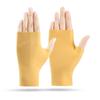 Fleece Gloves, Half-finger German Fleece Fabric, Increased Elasticity, Riding, Driving, Autumn and Winter, Extended Wrist Protection for Men and Women