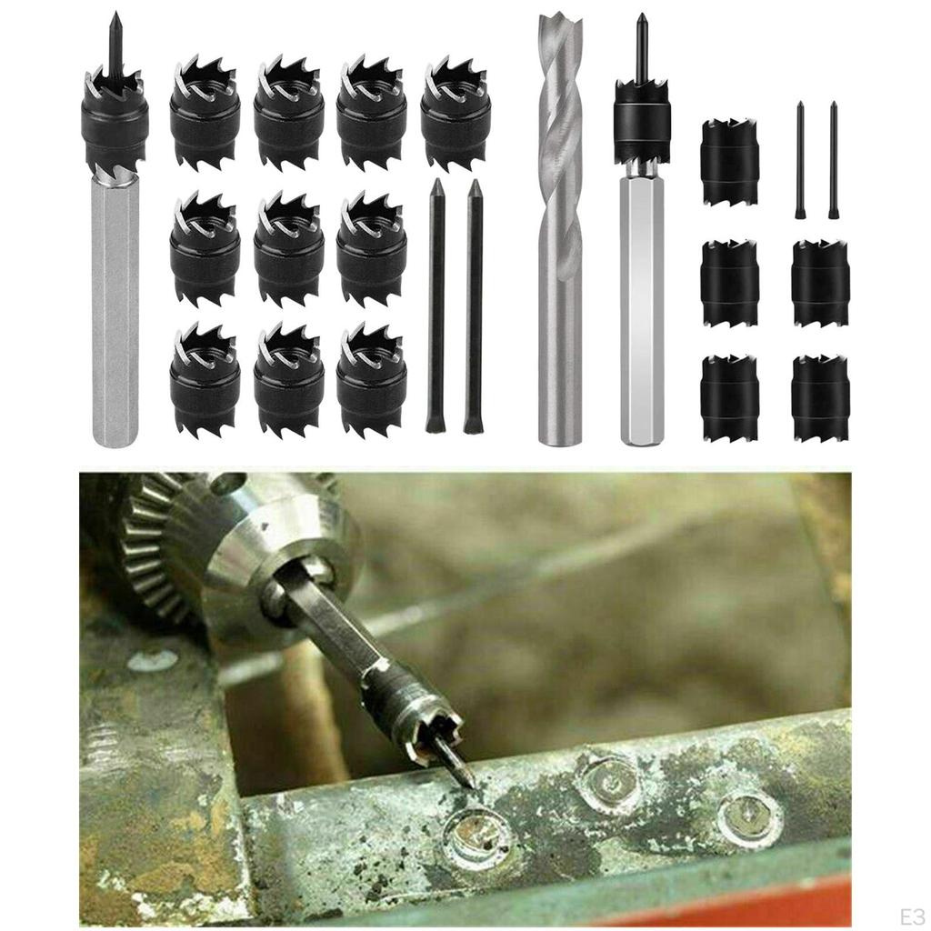 High Speed Steel Spot Weld Cutter Set Power Tools Sheet Hardness