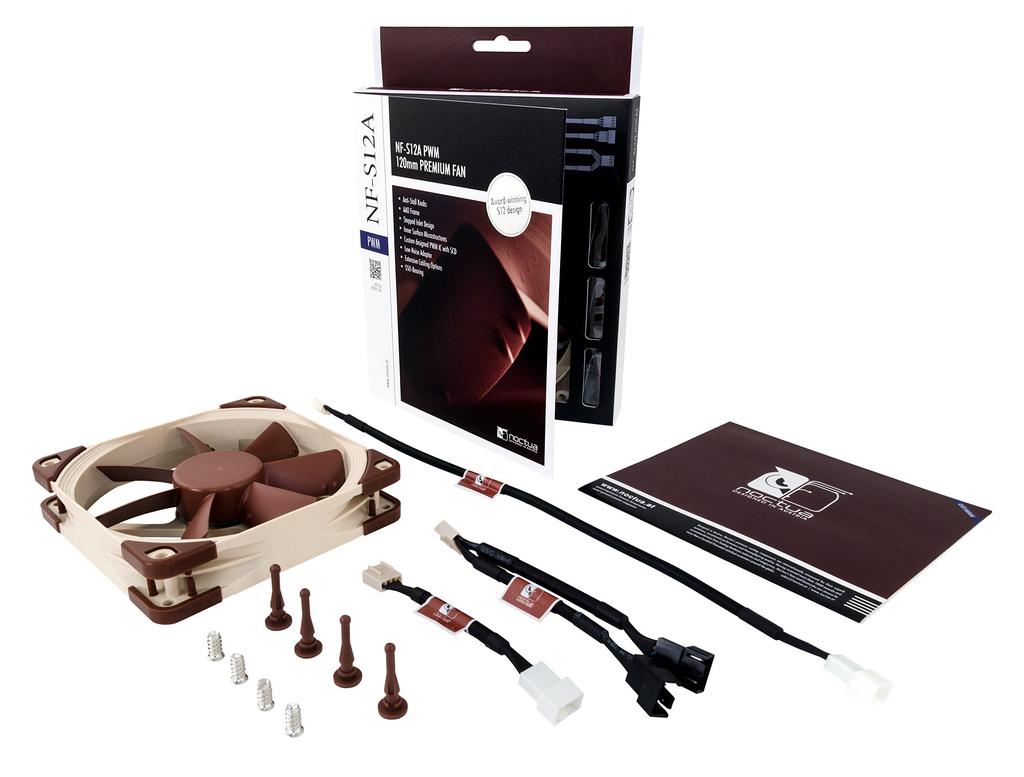 Noctua PWM ventilátor - NF-S12A