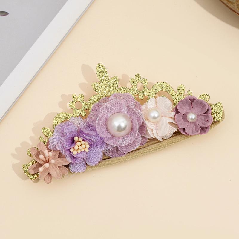 Euro-American Kids  Beach Crown Headband: Baby Protective Photo Prop